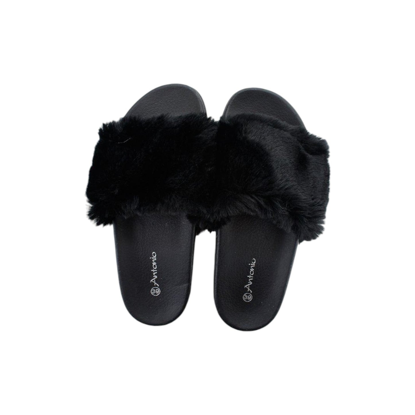 Damen Hausschuhemit Kunstfell