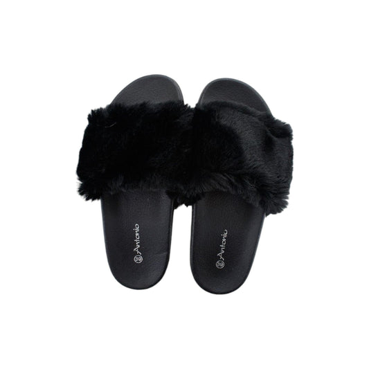 Damen Hausschuhemit Kunstfell